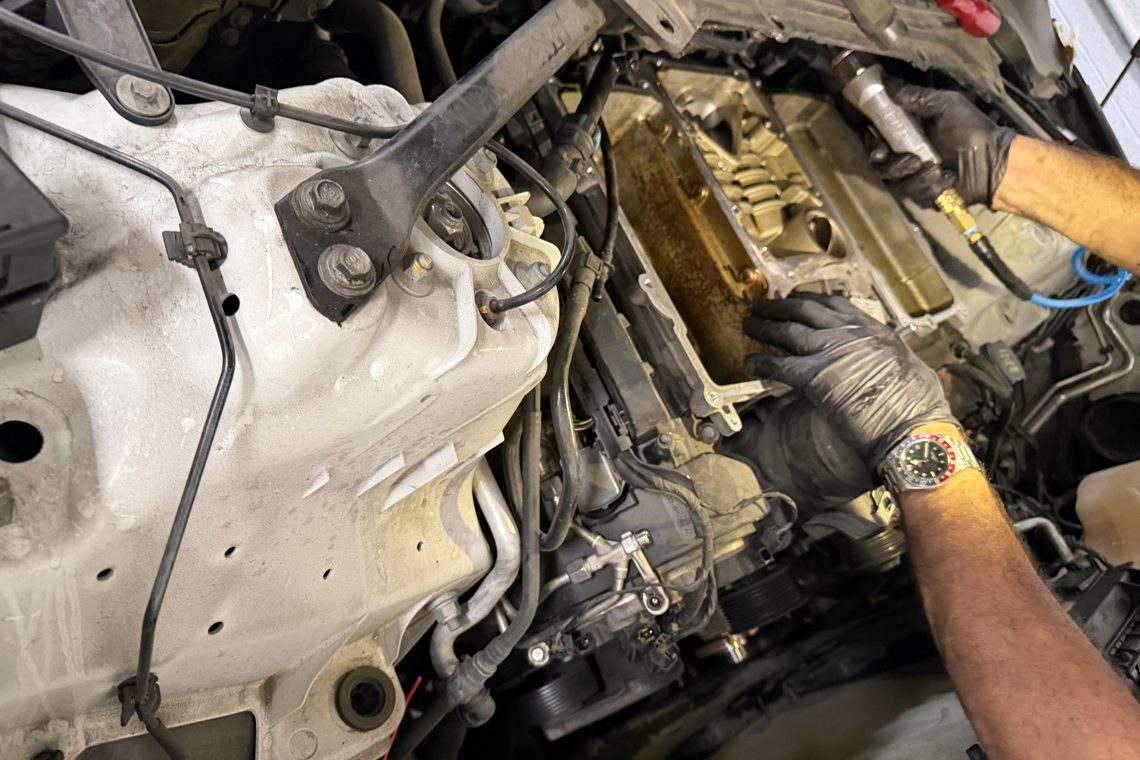 Engine bay repair