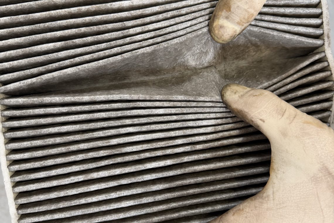 Cabin air filter replacement
